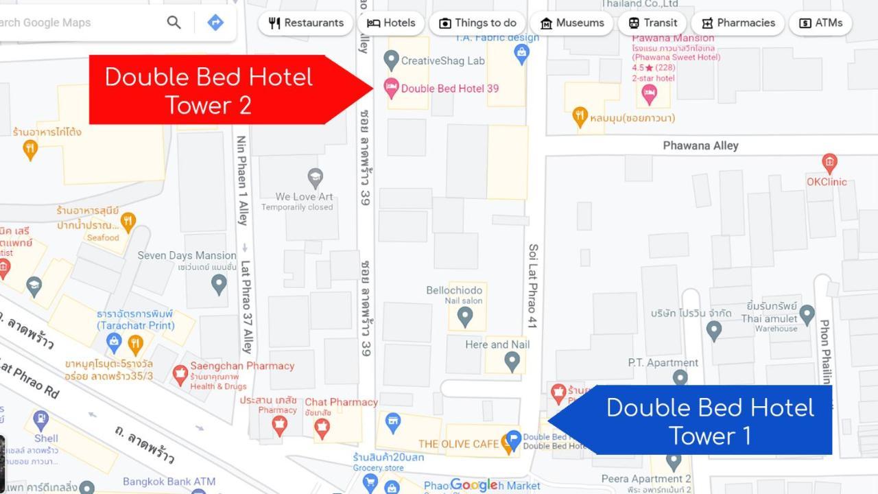Double Bed Hotel Bangkok Extérieur photo